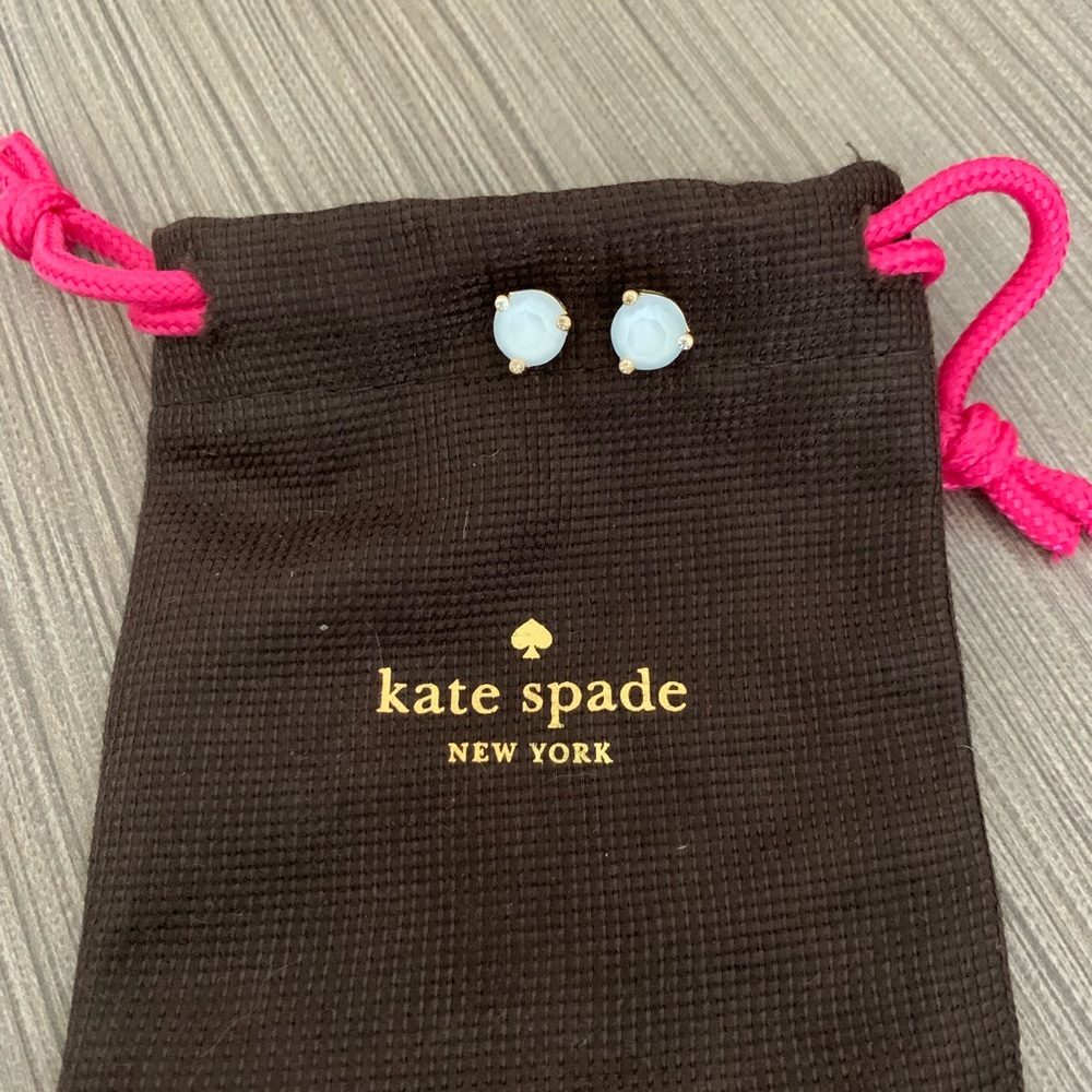 NWOT Kate Spade “Rise & Shine” White Earrings